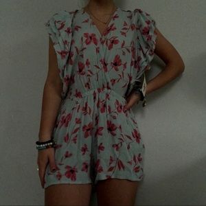 billabong open back romper